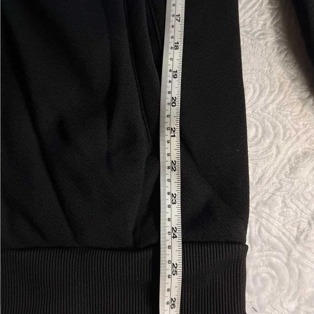 ✨ SHEIN Men’s Black Fleece-Lined Zip Hoodie Size L – New ✨